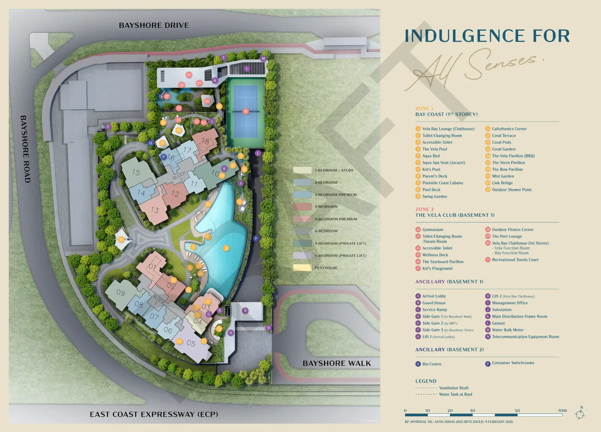 Vela Bay Site Plan Bayshore